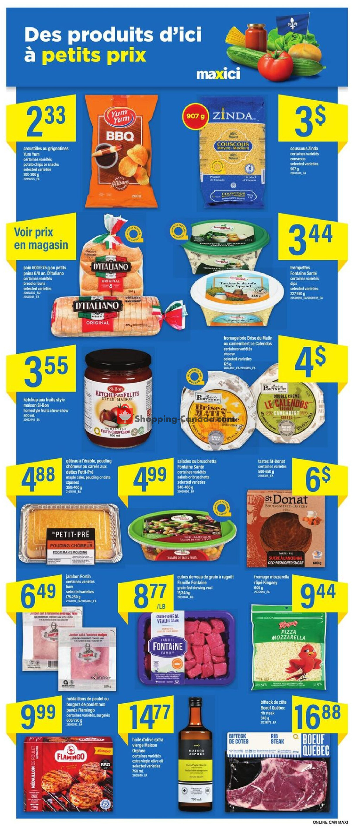 Maxi flyer from Thursday March 28, 2024 to Wednesday April 3, 2024 - page 13