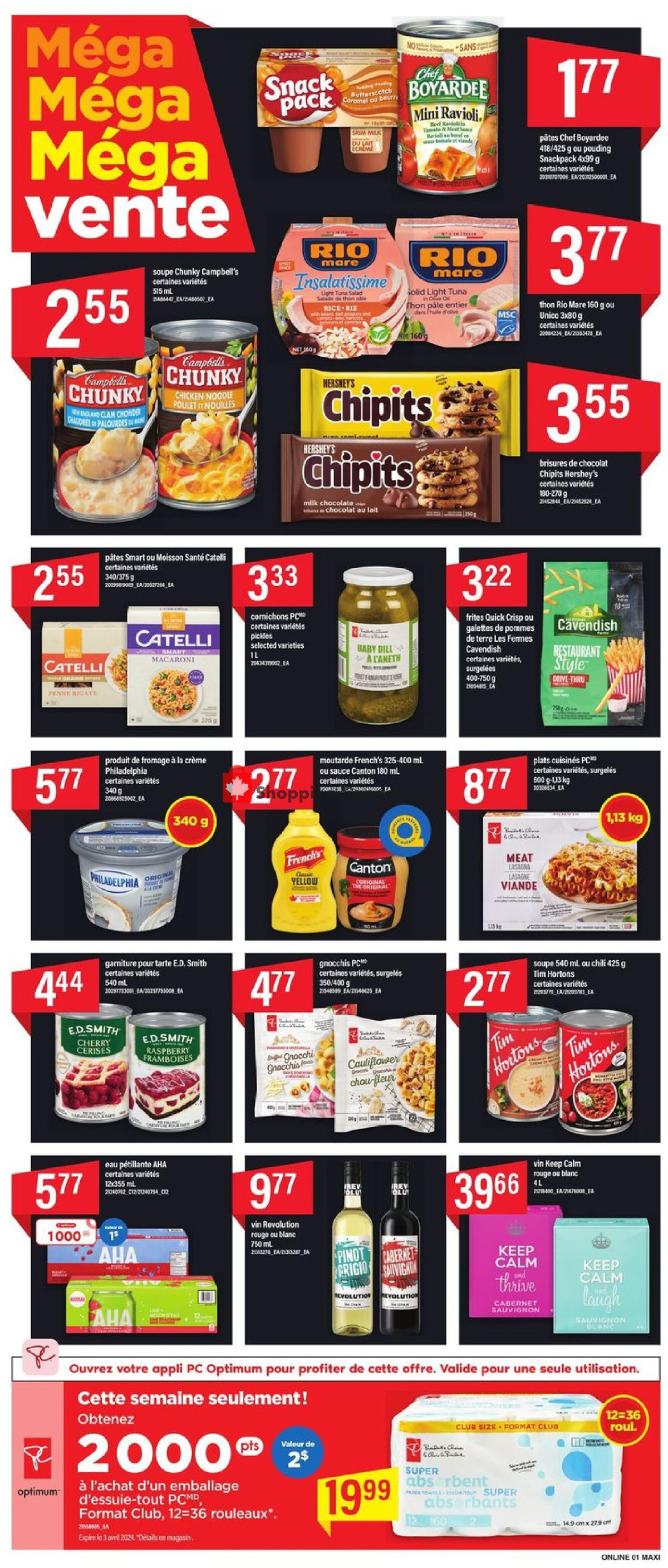 Maxi flyer from Thursday March 28, 2024 to Wednesday April 3, 2024 - page 14