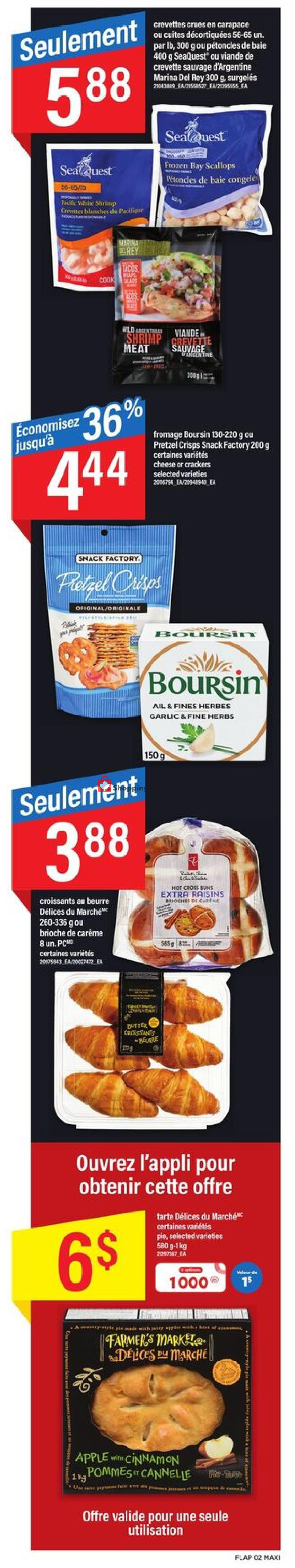 Maxi flyer from Thursday March 28, 2024 to Wednesday April 3, 2024 - page 2