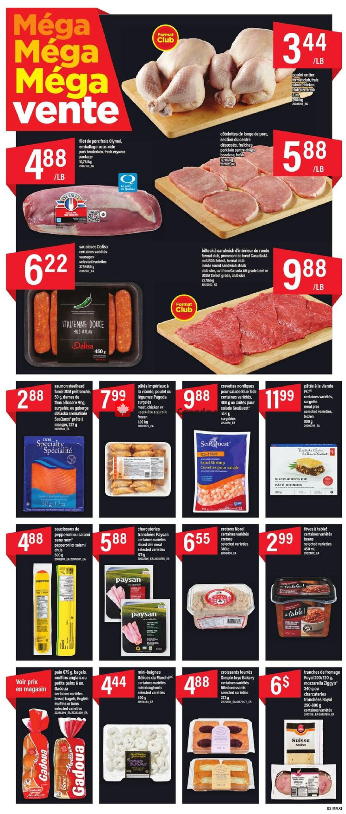 Maxi flyer from Thursday March 28, 2024 to Wednesday April 3, 2024 - page 6