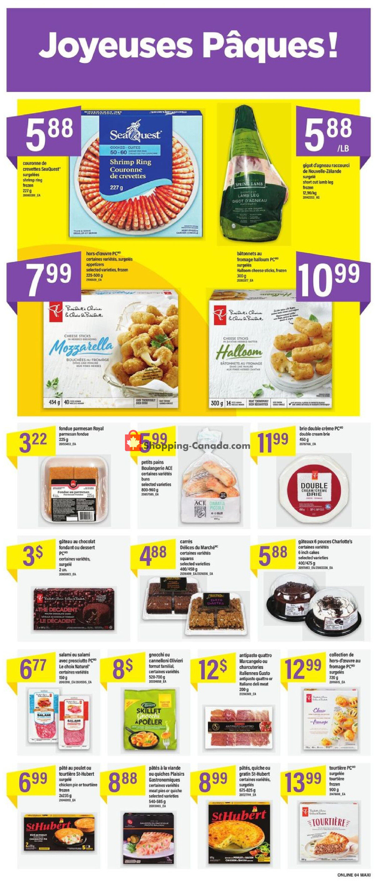 Maxi flyer from Thursday March 28, 2024 to Wednesday April 3, 2024 - page 9