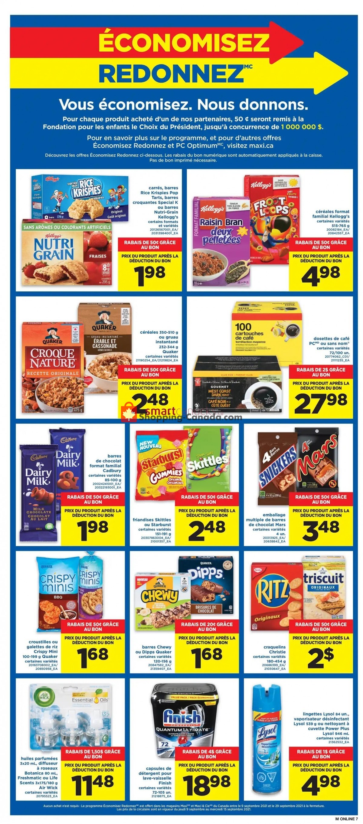 Maxi flyer from Thursday September 9, 2021 to Wednesday September 15, 2021 - page 12
