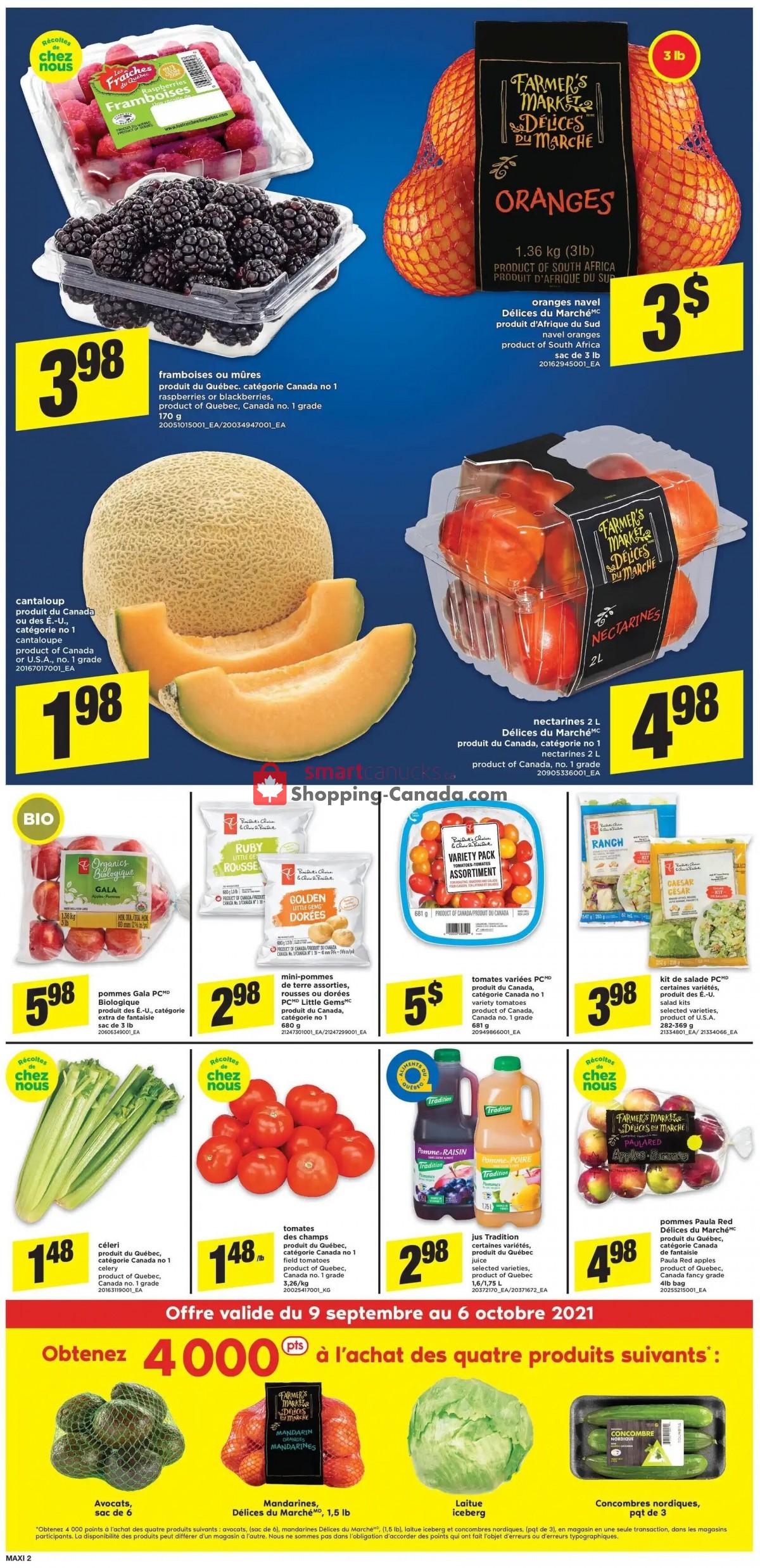 Maxi flyer from Thursday September 9, 2021 to Wednesday September 15, 2021 - page 3