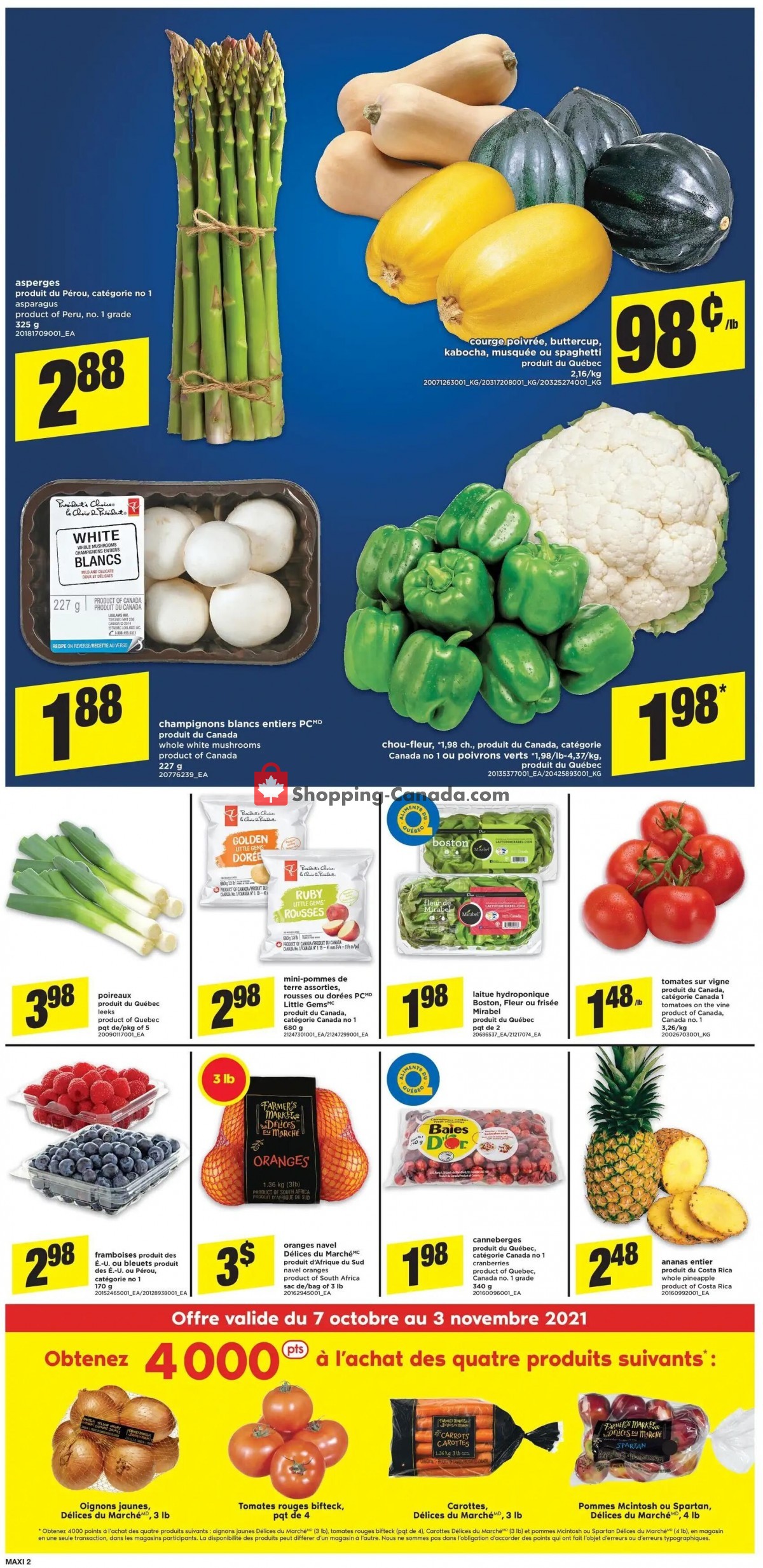 Maxi flyer from Thursday October 7, 2021 to Wednesday October 13, 2021 - page 3