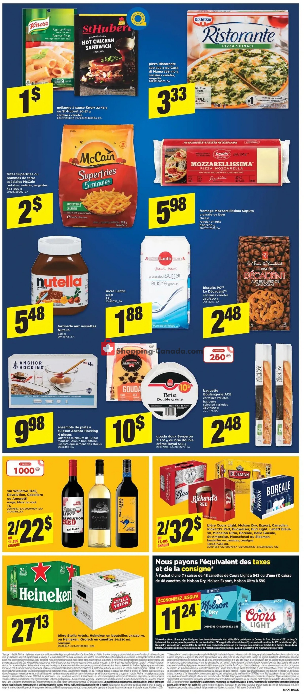 Maxi flyer from Thursday October 7, 2021 to Wednesday October 13, 2021 - page 5