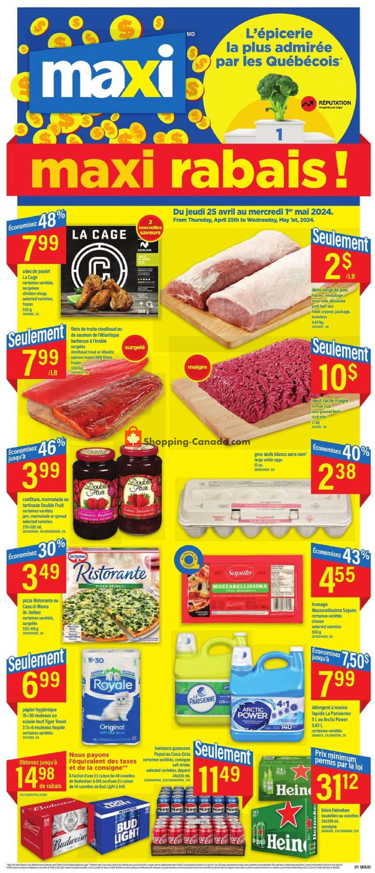 Maxi flyer from Thursday April 25, 2024 to Wednesday May 1, 2024 - page 4