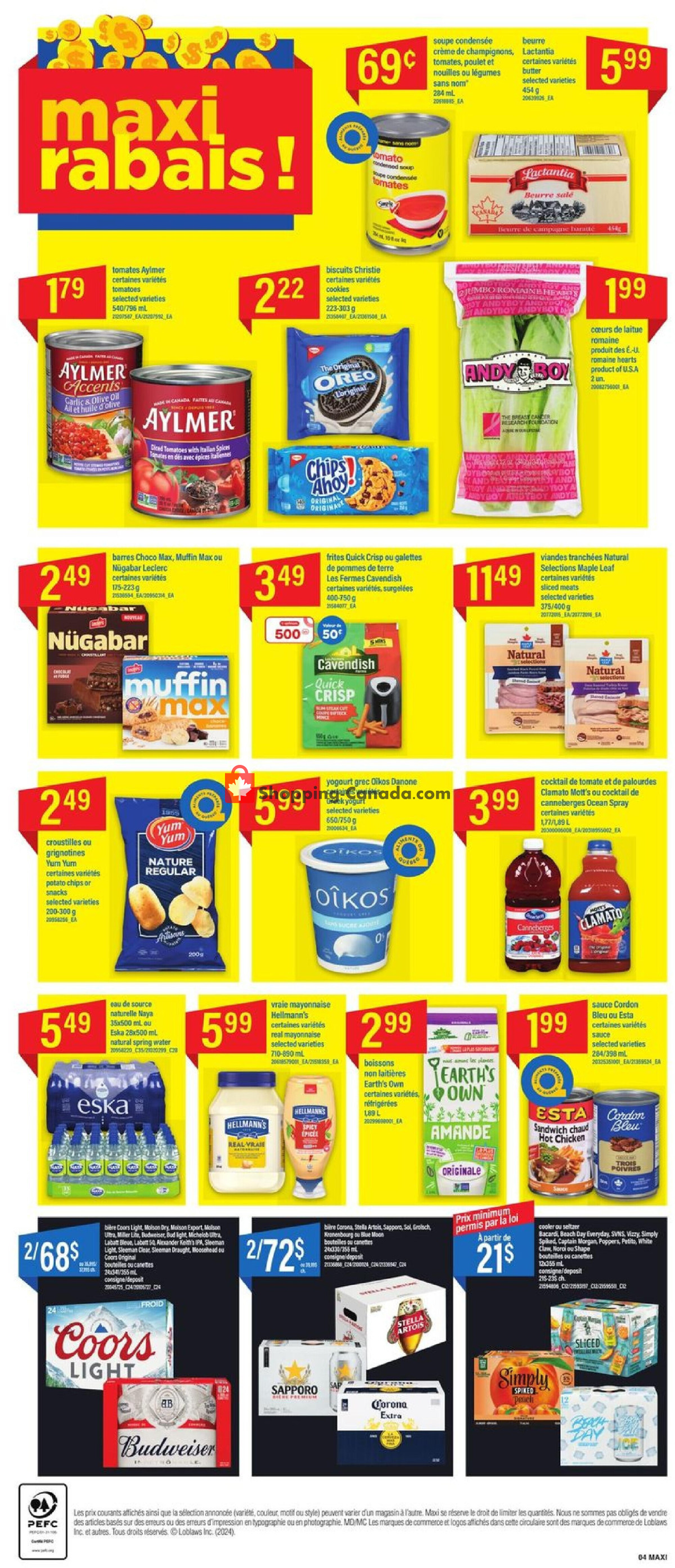 Maxi flyer from Thursday April 25, 2024 to Wednesday May 1, 2024 - page 7