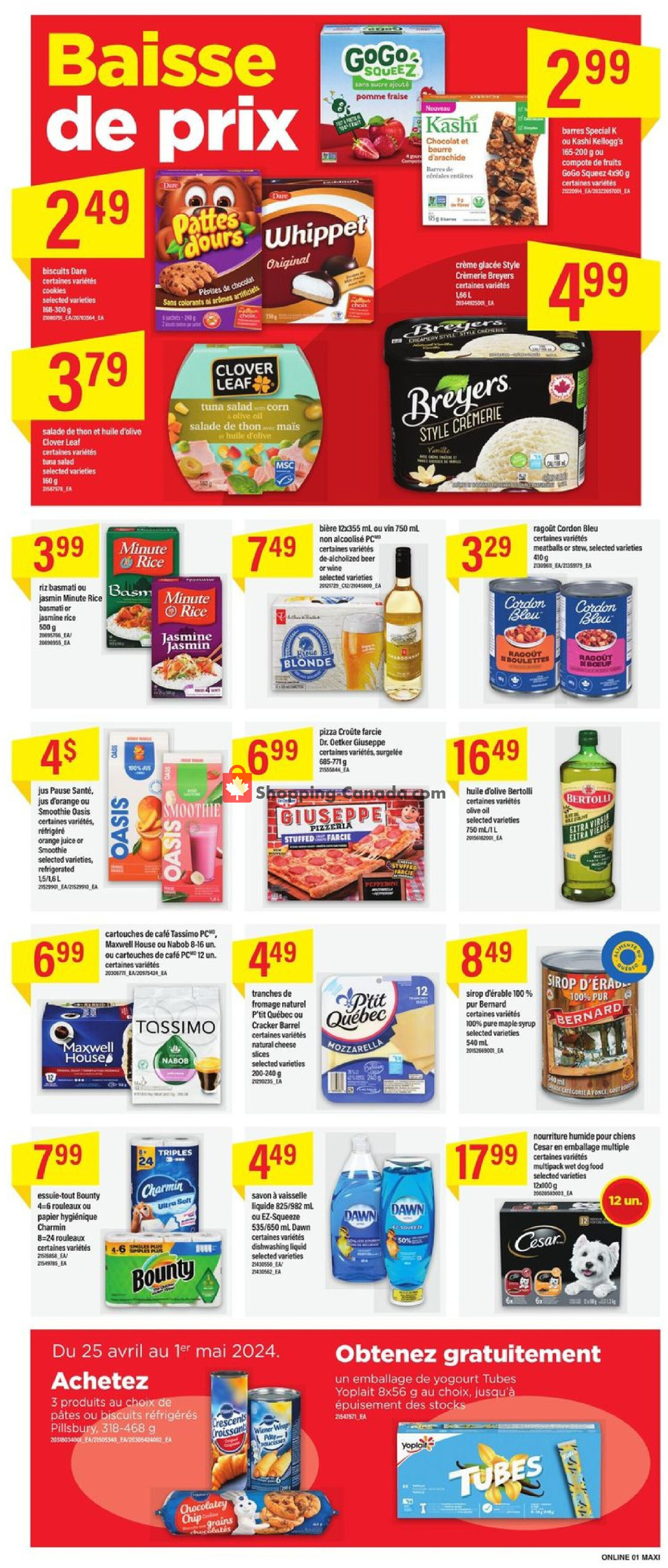 Maxi flyer from Thursday April 25, 2024 to Wednesday May 1, 2024 - page 9