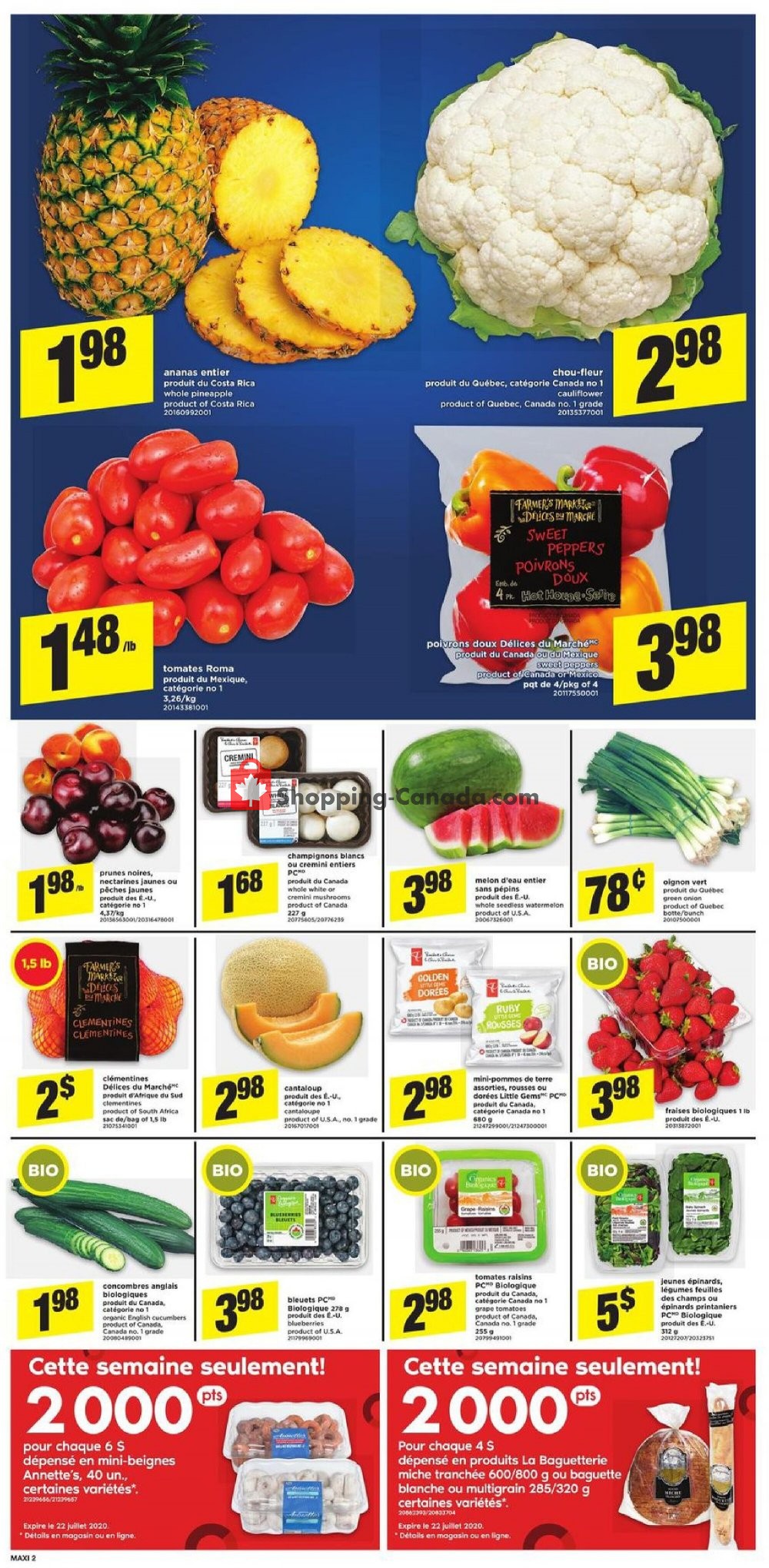 Maxi flyer from Thursday July 16, 2020 to Wednesday July 22, 2020 - page 3