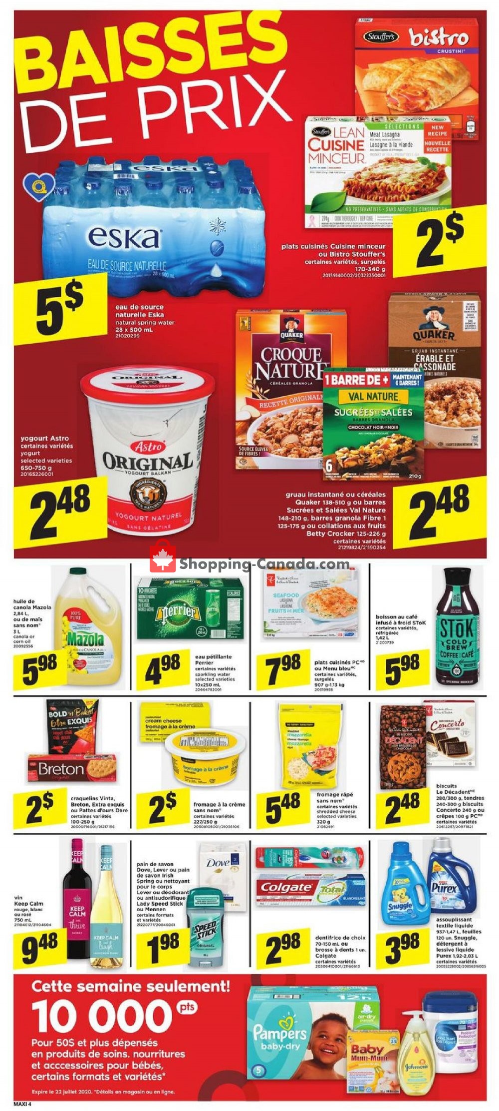 Maxi flyer from Thursday July 16, 2020 to Wednesday July 22, 2020 - page 6