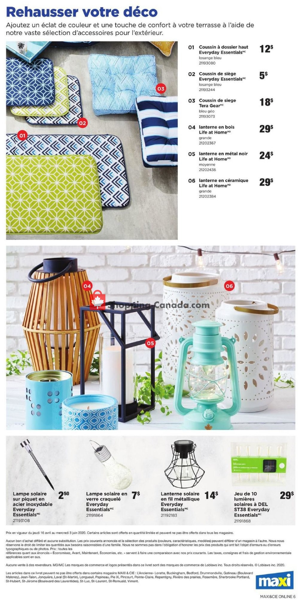 Maxi flyer from Thursday April 16, 2020 to Wednesday June 3, 2020 - page 2