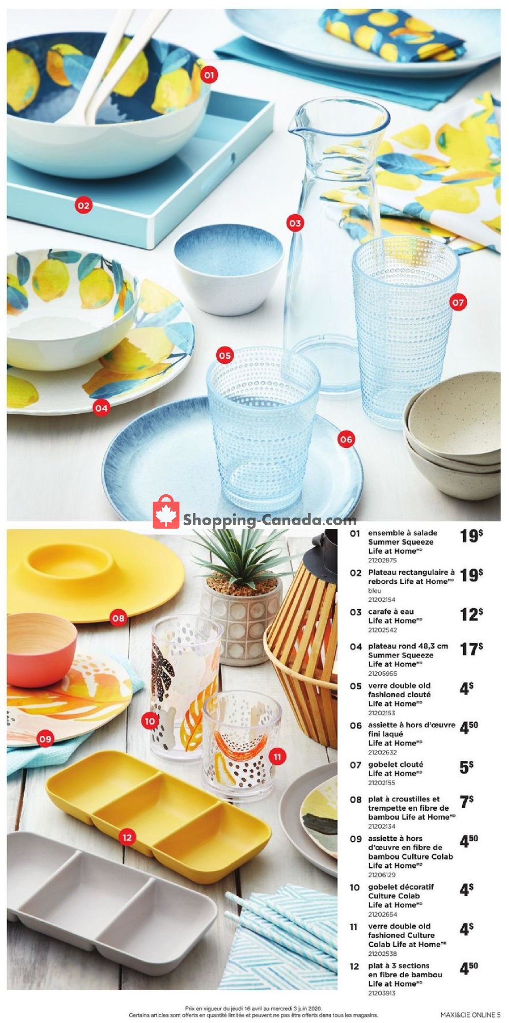 Maxi flyer from Thursday April 16, 2020 to Wednesday June 3, 2020 - page 6