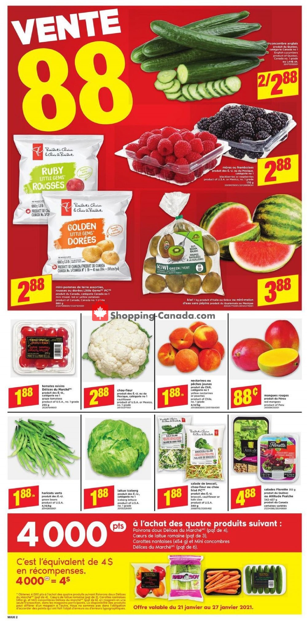 Maxi flyer from Thursday January 21, 2021 to Wednesday January 27, 2021 - page 4