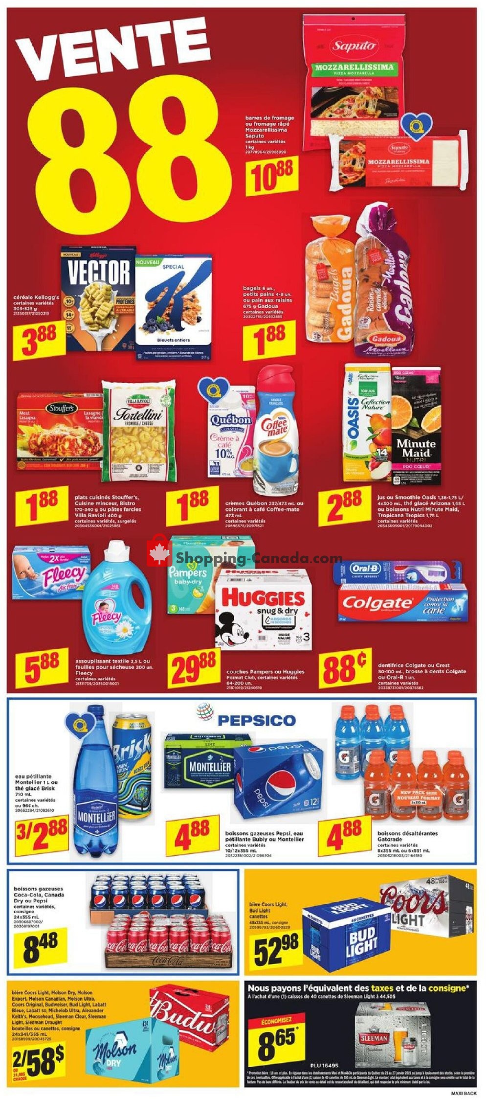 Maxi flyer from Thursday January 21, 2021 to Wednesday January 27, 2021 - page 6