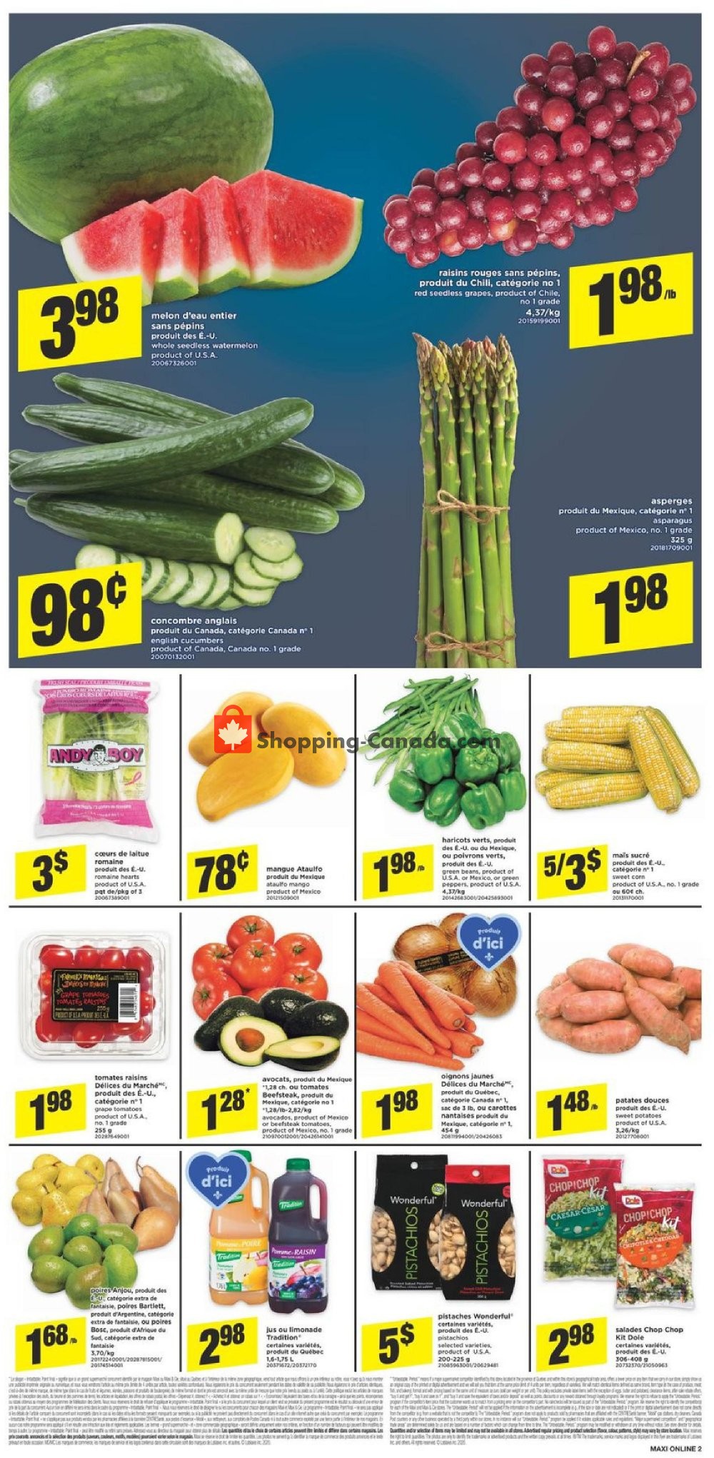 Maxi flyer from Thursday April 30, 2020 to Wednesday May 6, 2020 - page 2