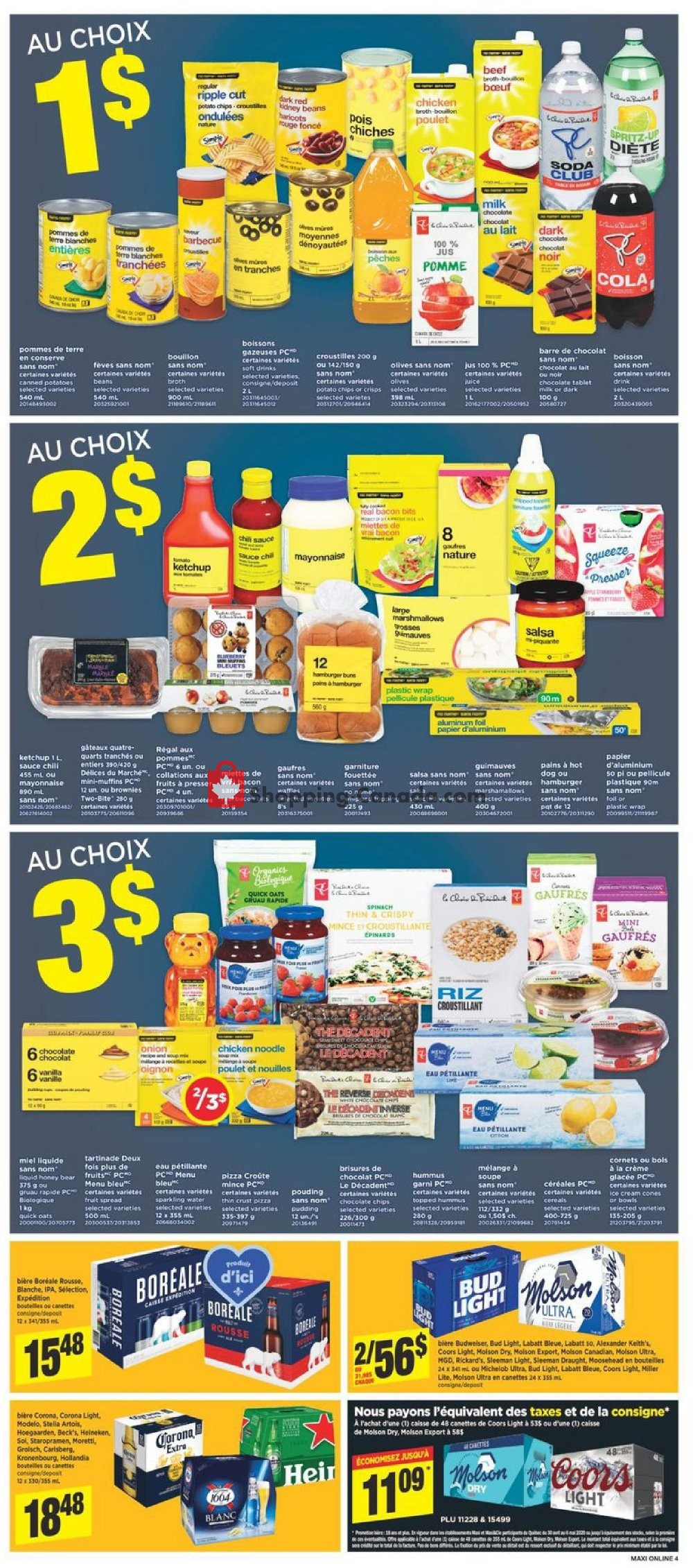 Maxi flyer from Thursday April 30, 2020 to Wednesday May 6, 2020 - page 4
