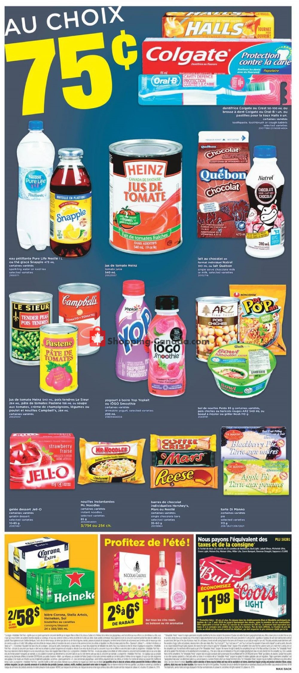 Maxi flyer from Thursday August 1, 2019 to Wednesday August 7, 2019 - page 2