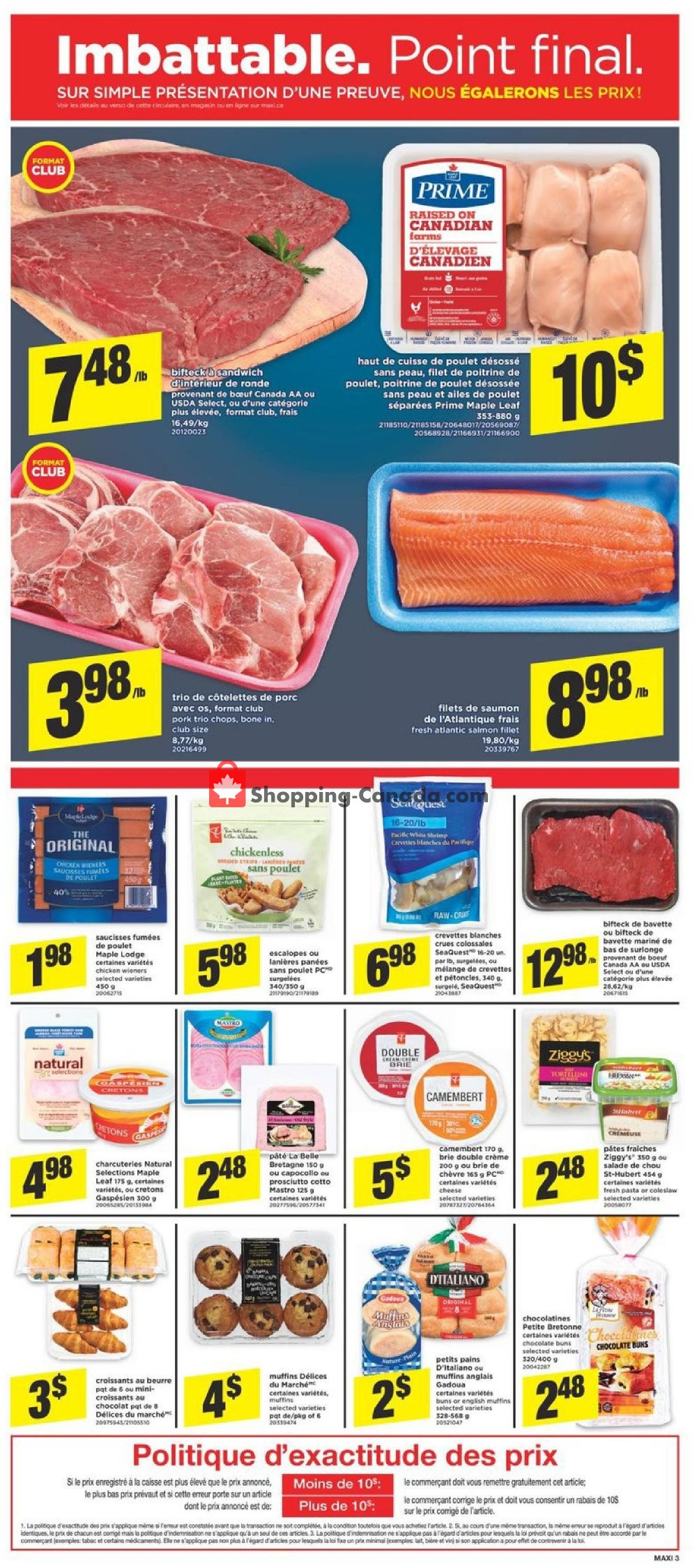 Maxi flyer from Thursday August 1, 2019 to Wednesday August 7, 2019 - page 4