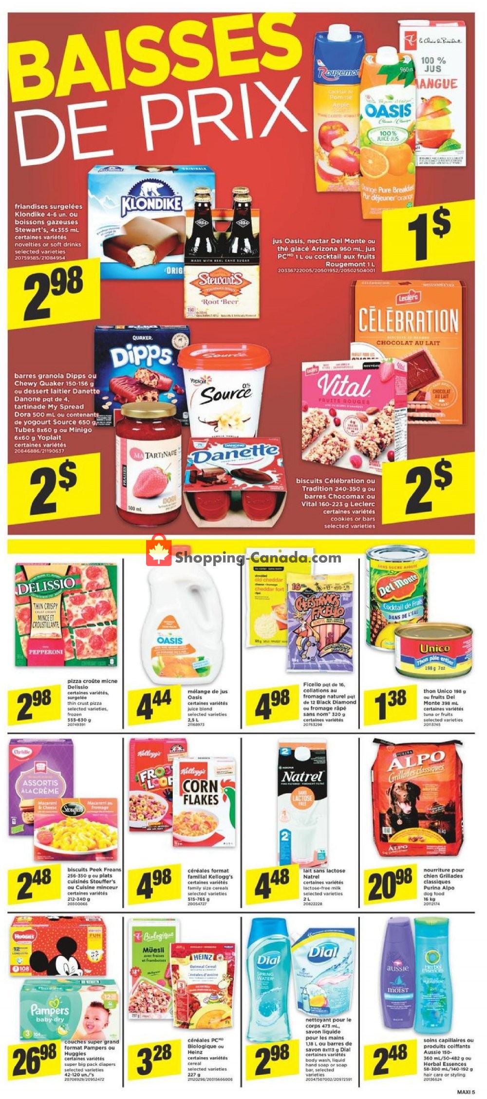 Maxi flyer from Thursday August 1, 2019 to Wednesday August 7, 2019 - page 6