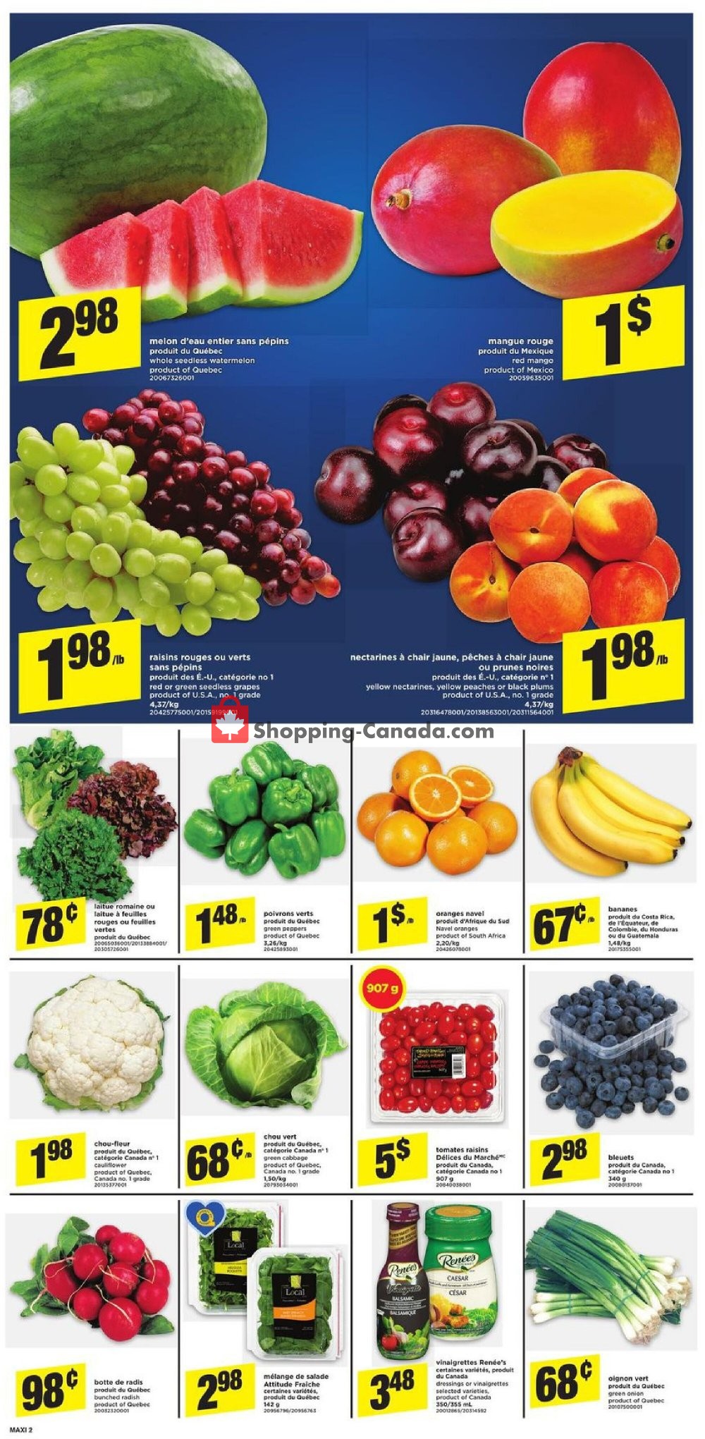 Maxi flyer from Thursday August 6, 2020 to Wednesday August 12, 2020 - page 3