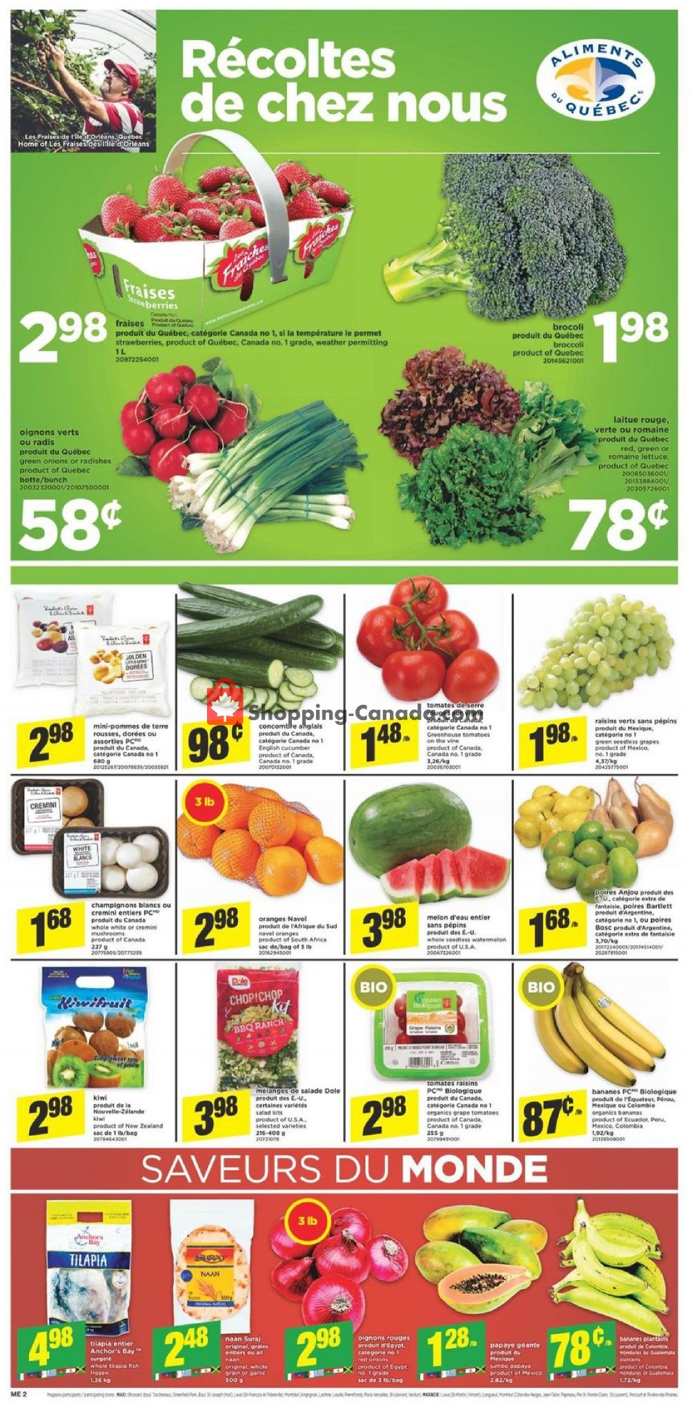 Maxi flyer from Thursday July 11, 2019 to Wednesday July 17, 2019 - page 3