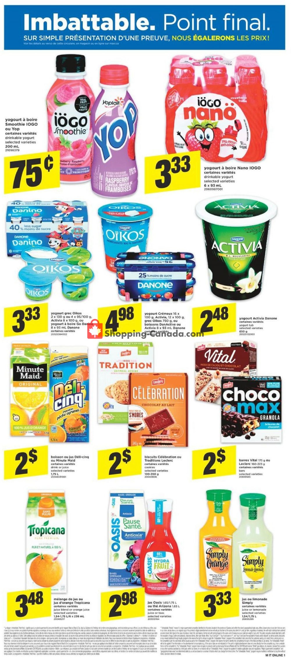 Maxi flyer from Thursday July 11, 2019 to Wednesday July 17, 2019 - page 7
