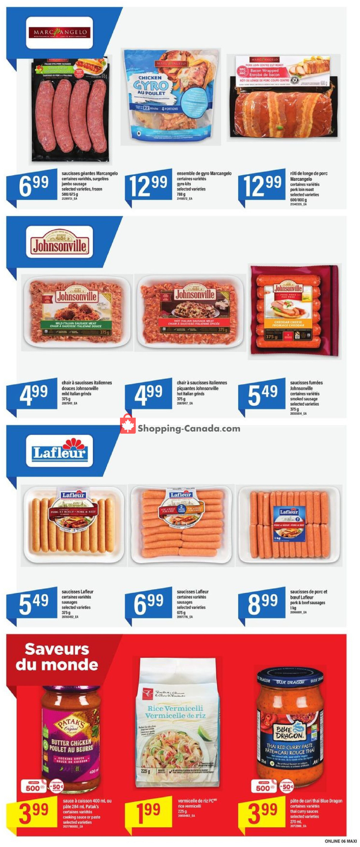 Maxi flyer from Thursday March 14, 2024 to Wednesday March 20, 2024 - page 14