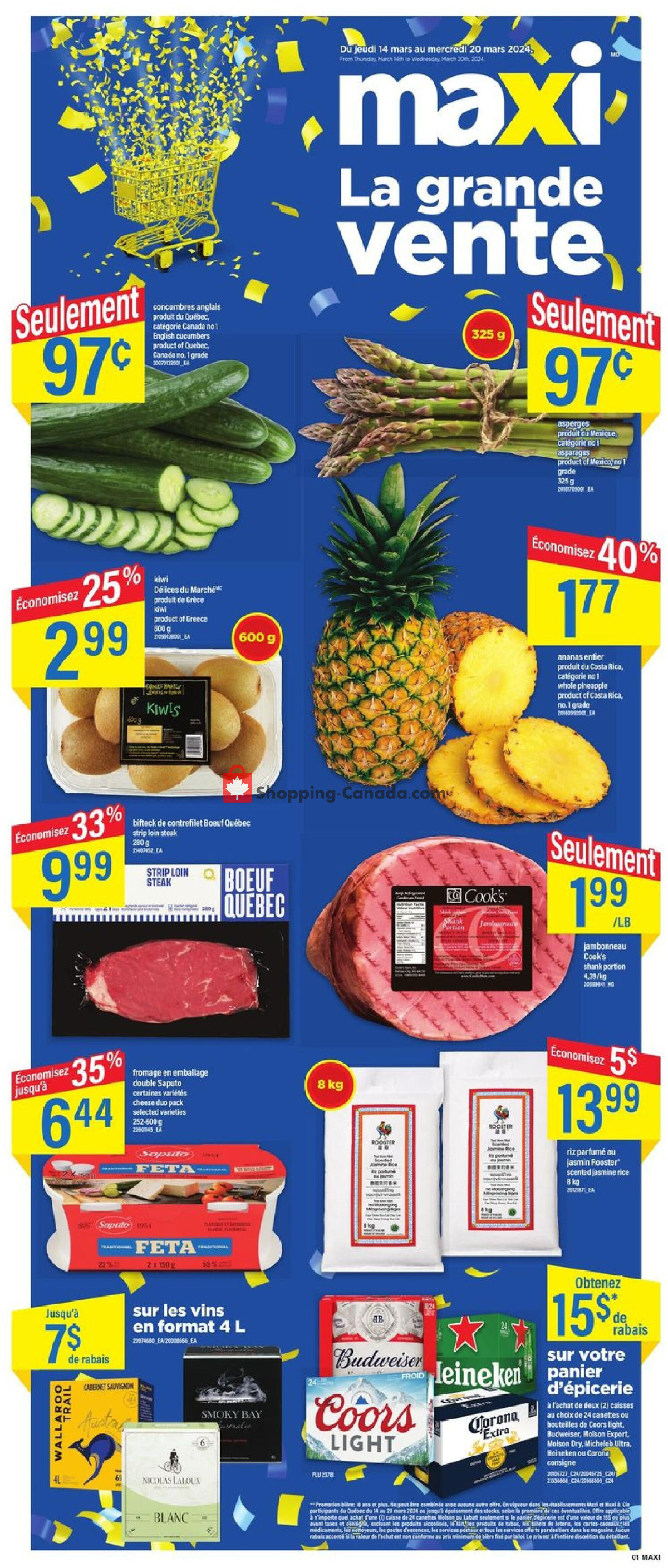 Maxi flyer from Thursday March 14, 2024 to Wednesday March 20, 2024 - page 4