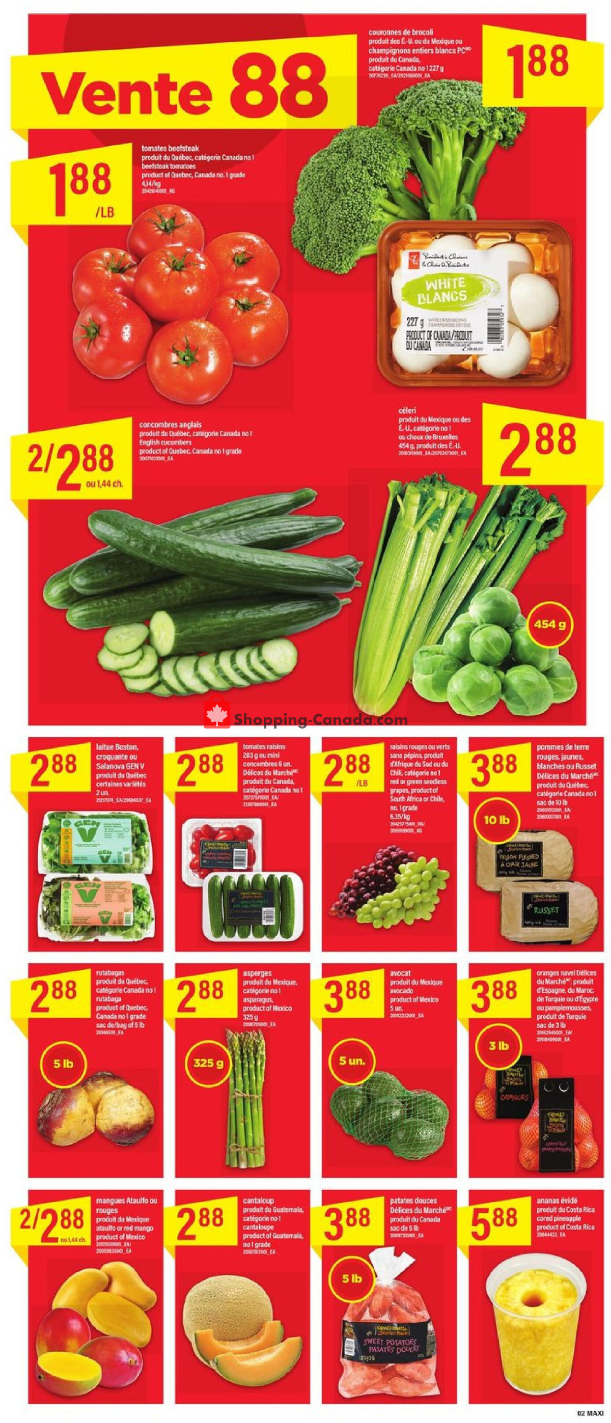 Maxi flyer from Thursday March 21, 2024 to Wednesday March 27, 2024 - page 4