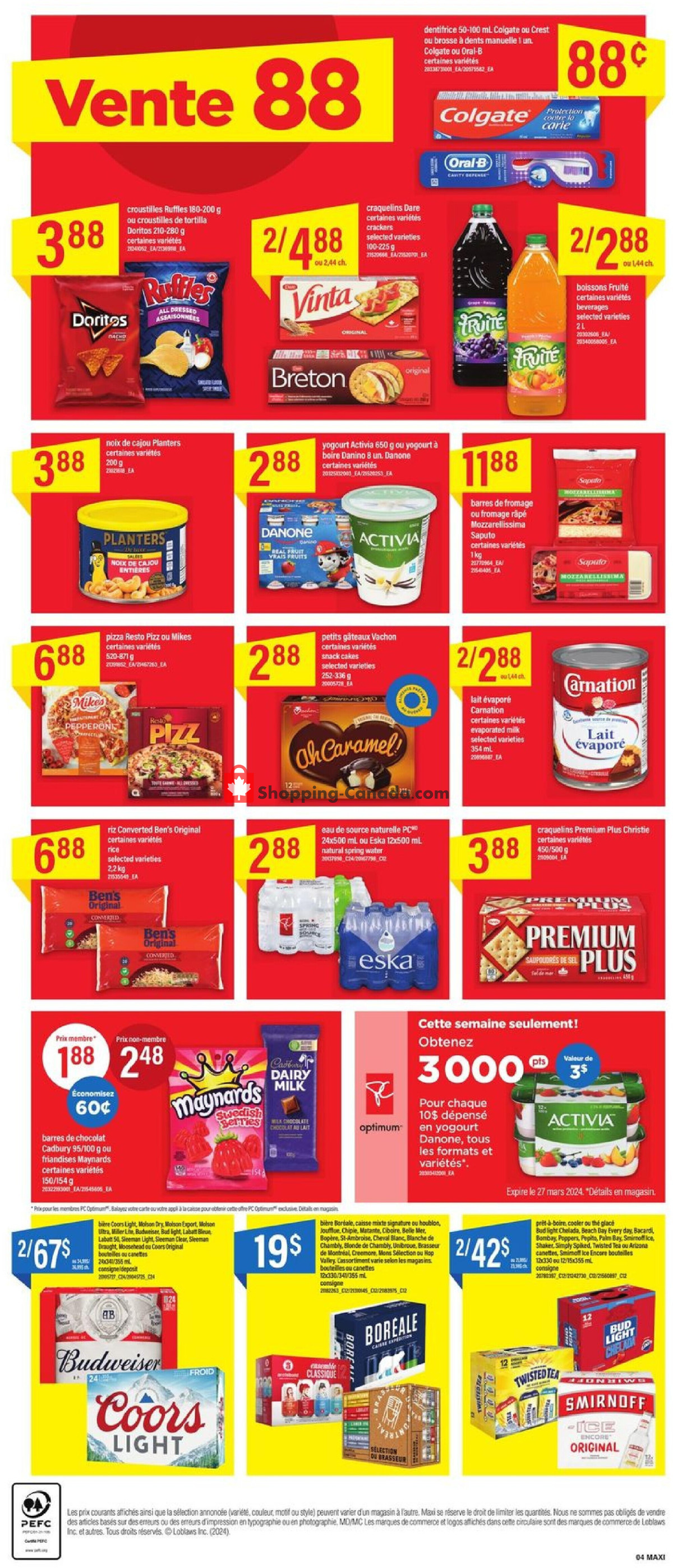 Maxi flyer from Thursday March 21, 2024 to Wednesday March 27, 2024 - page 6