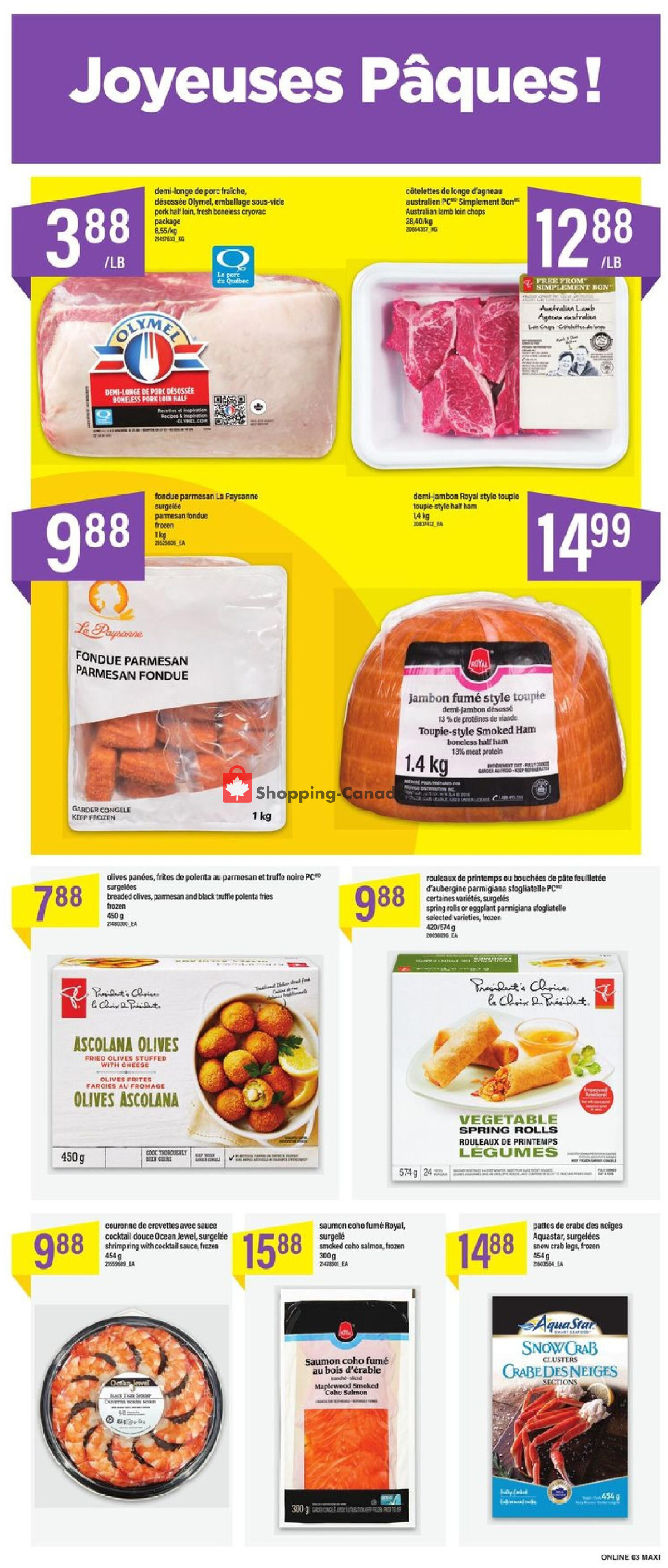 Maxi flyer from Thursday March 21, 2024 to Wednesday March 27, 2024 - page 7