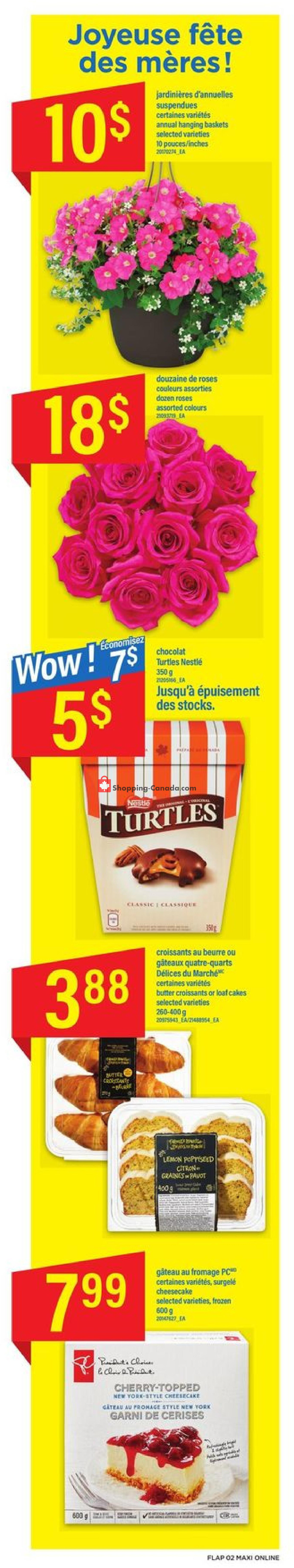 Maxi flyer from Thursday May 9, 2024 to Wednesday May 15, 2024 - page 2