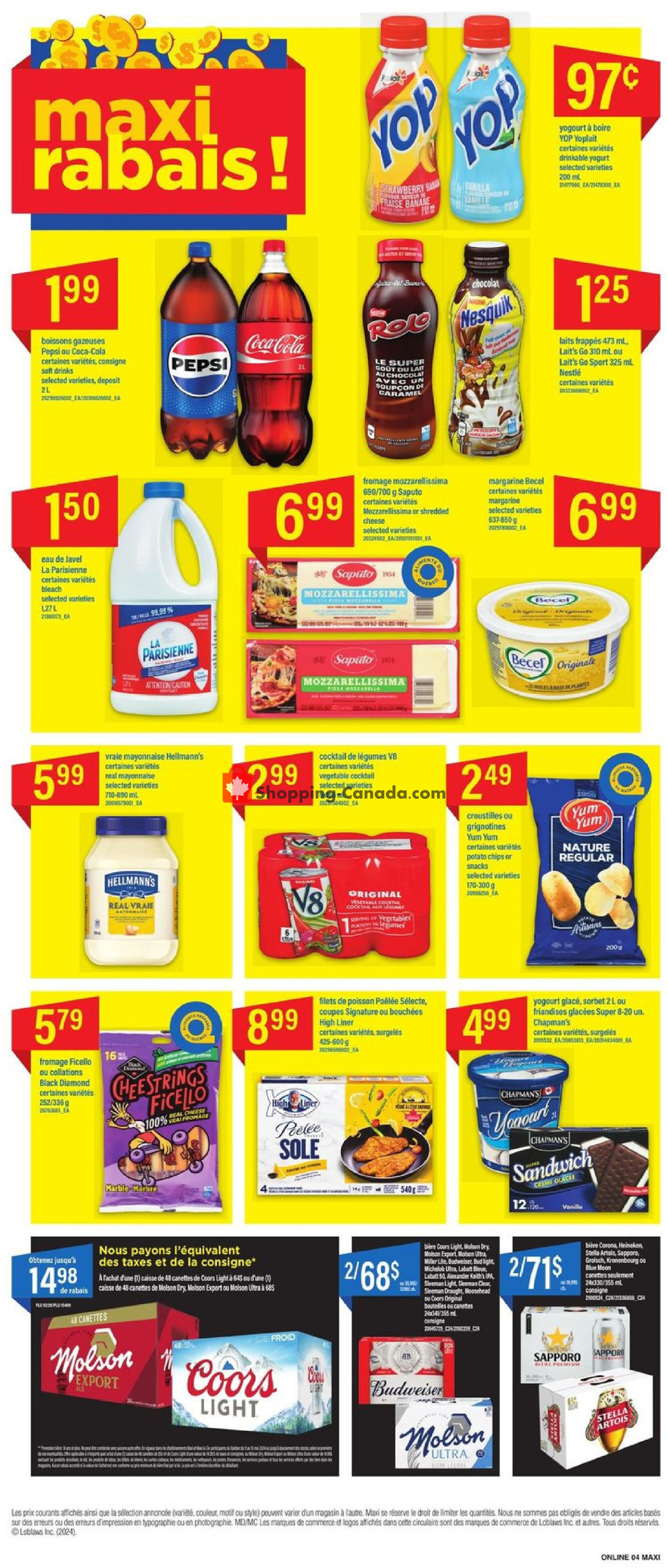 Maxi flyer from Thursday May 9, 2024 to Wednesday May 15, 2024 - page 7