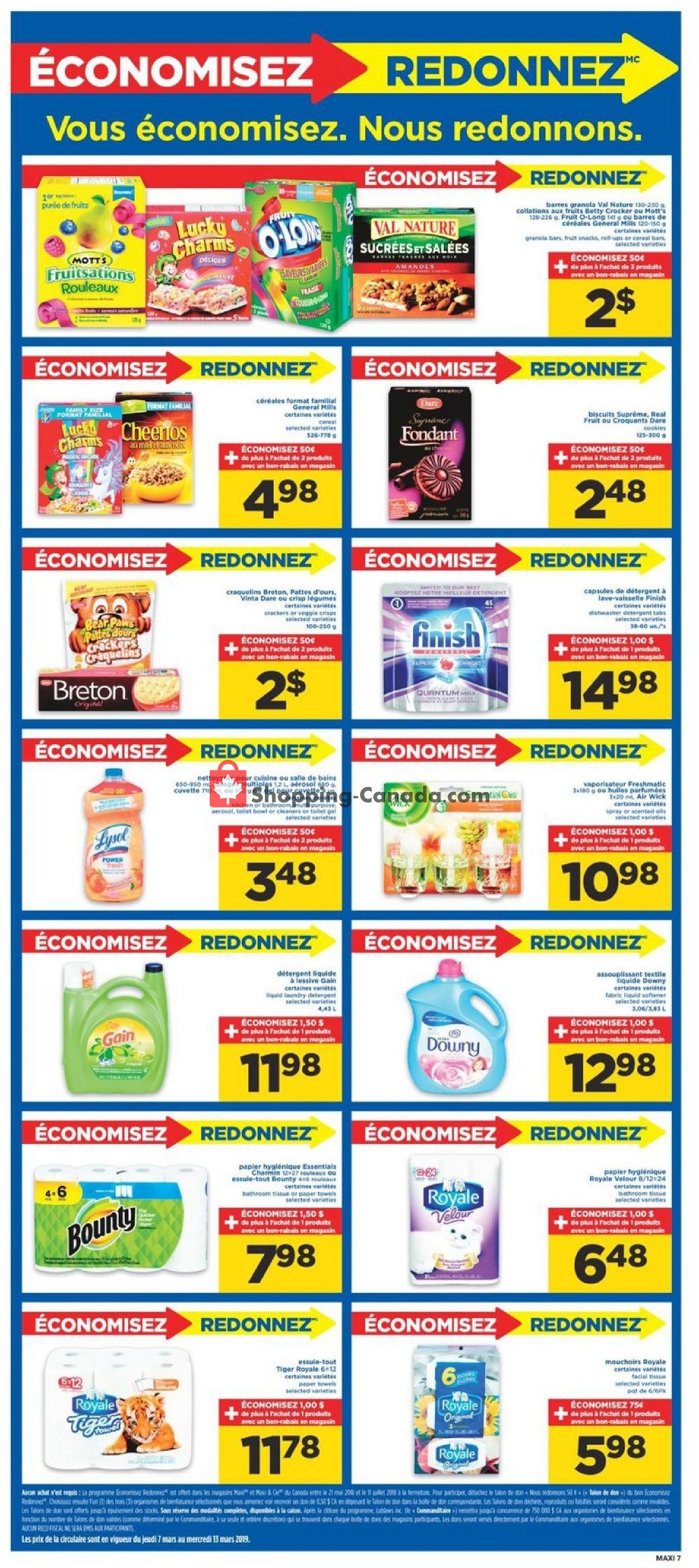 Maxi flyer from Thursday March 7, 2019 to Wednesday March 13, 2019 - page 8