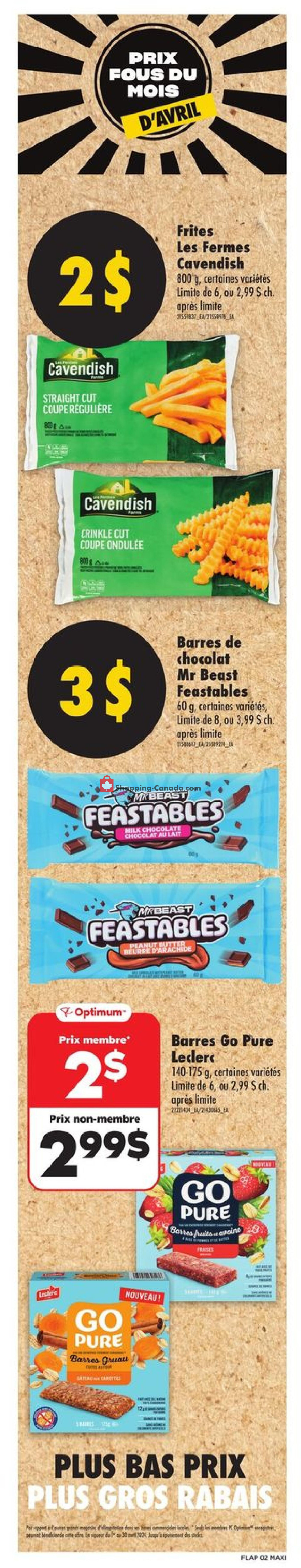 Maxi flyer from Thursday April 4, 2024 to Wednesday April 10, 2024 - page 2