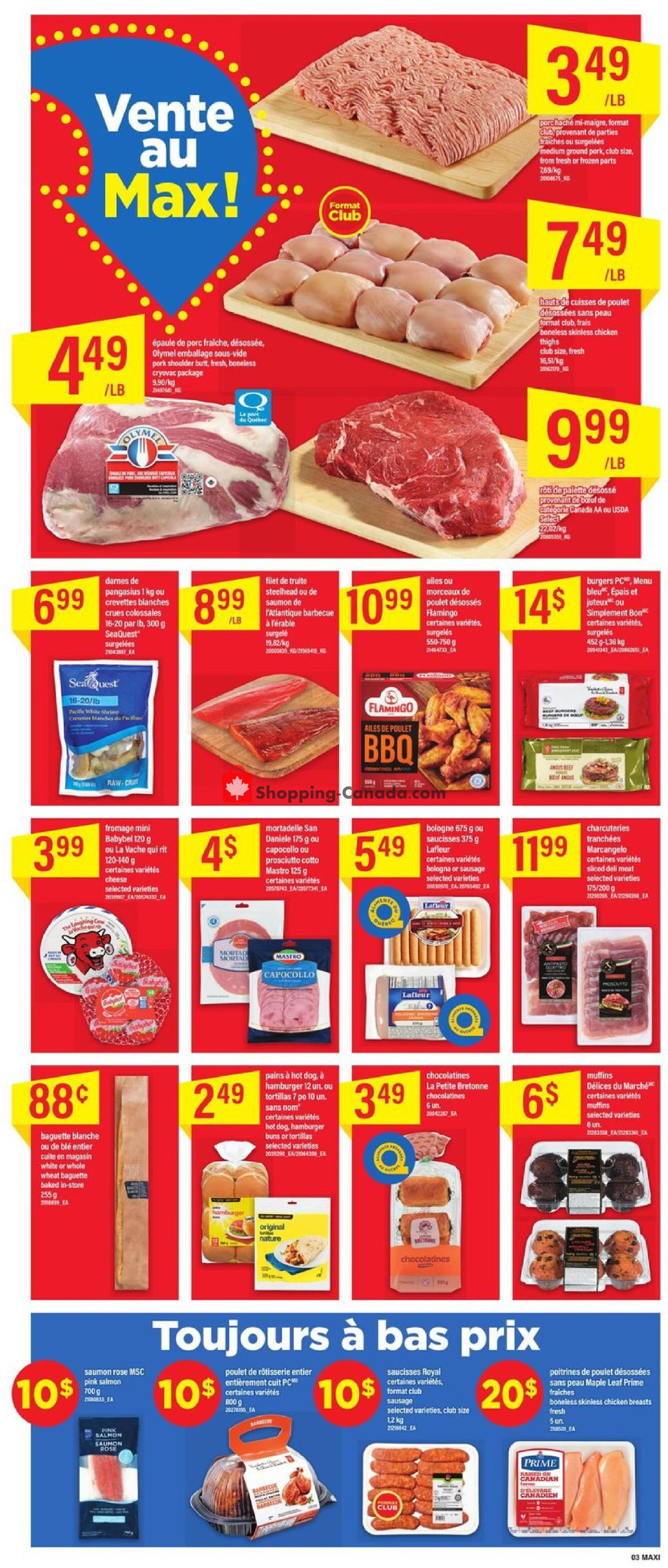 Maxi flyer from Thursday April 4, 2024 to Wednesday April 10, 2024 - page 5