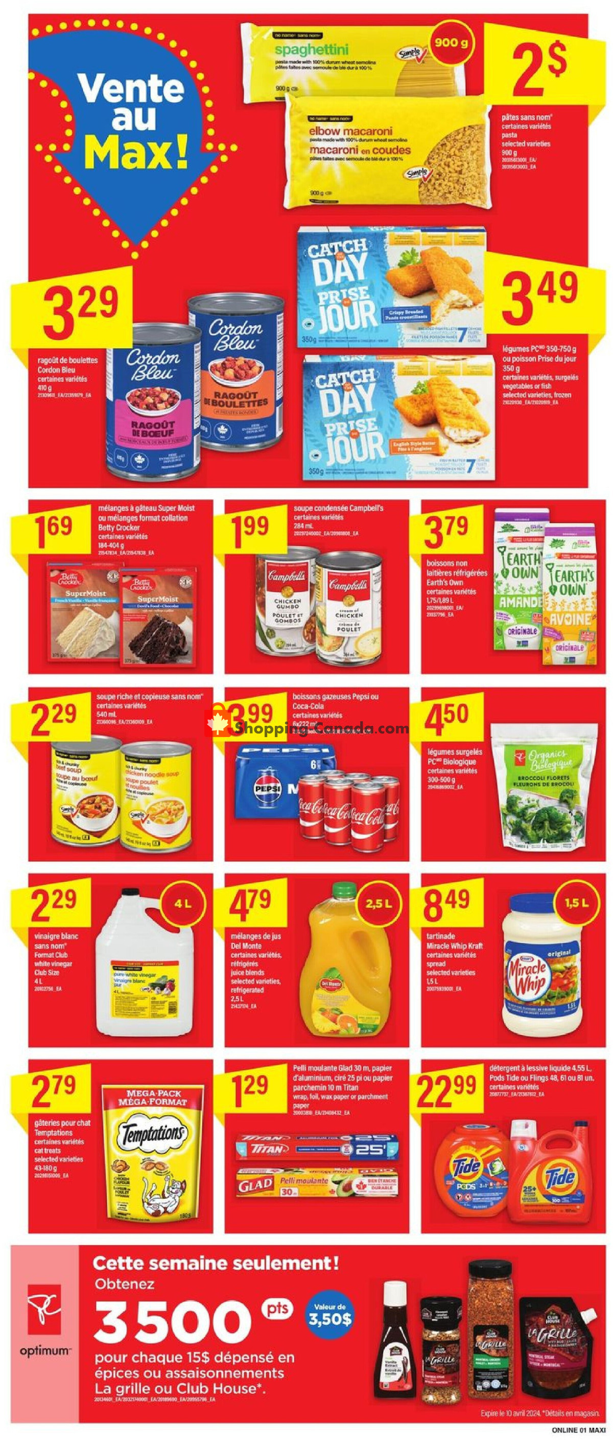 Maxi flyer from Thursday April 4, 2024 to Wednesday April 10, 2024 - page 8