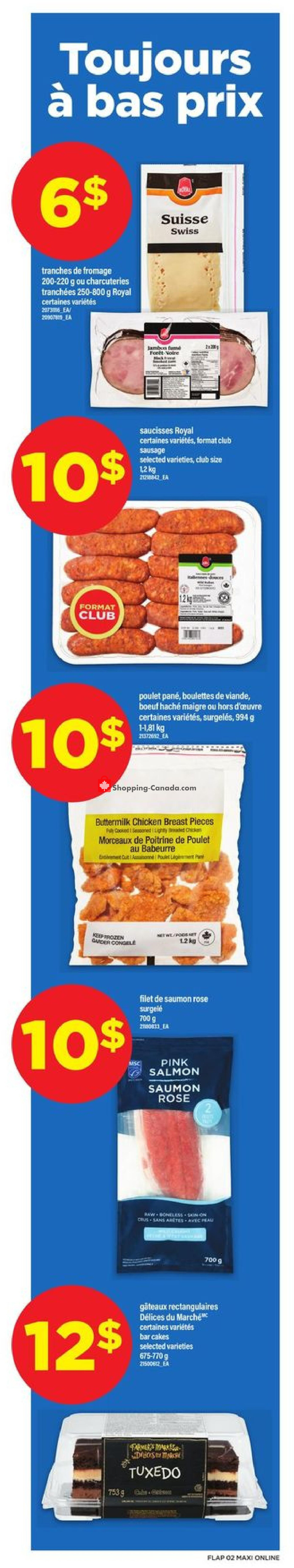 Maxi flyer from Thursday May 2, 2024 to Wednesday May 8, 2024 - page 2