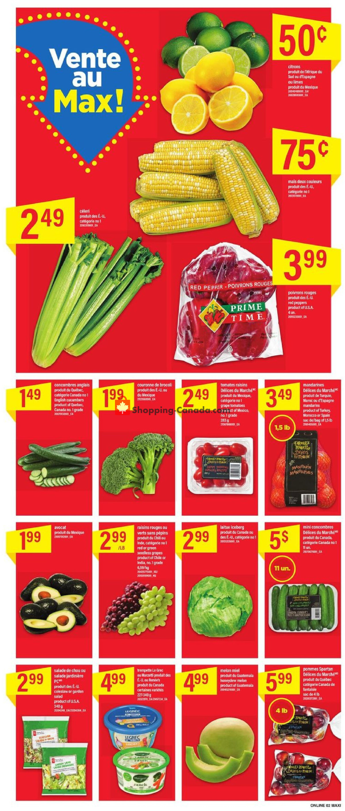 Maxi flyer from Thursday May 2, 2024 to Wednesday May 8, 2024 - page 5