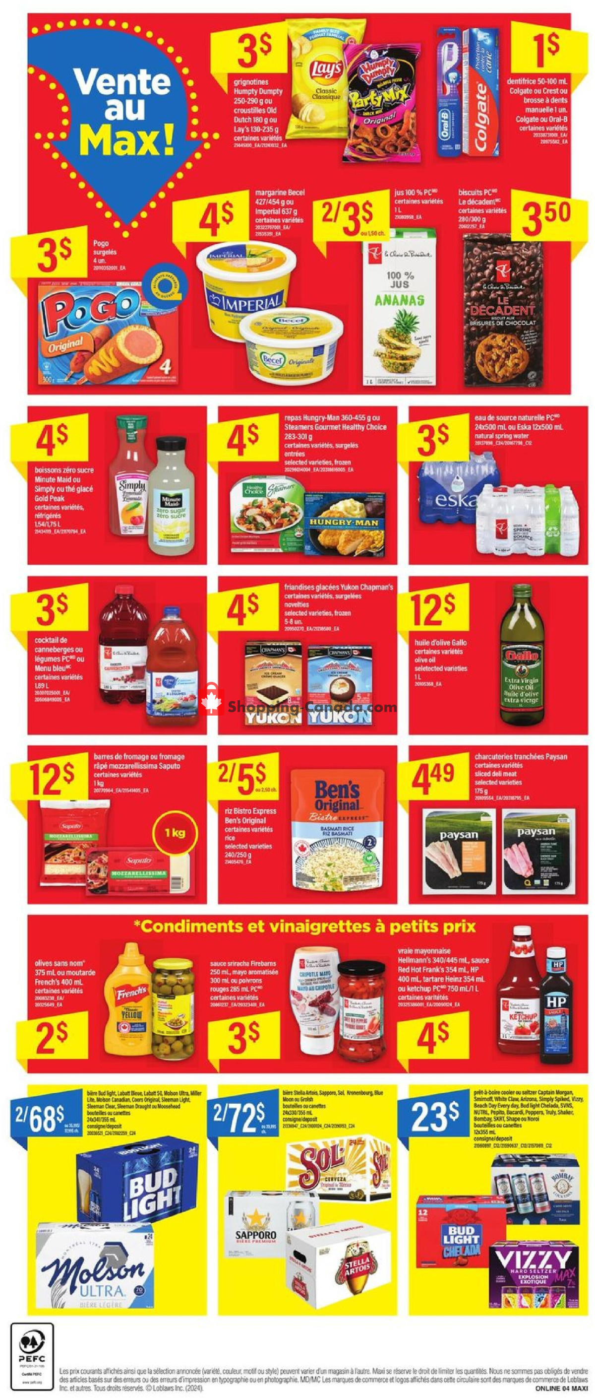 Maxi flyer from Thursday May 2, 2024 to Wednesday May 8, 2024 - page 7