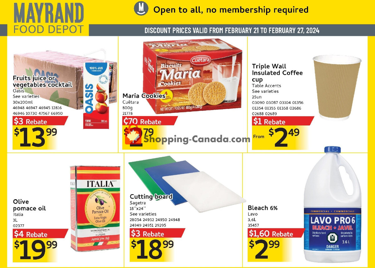 Mayrand flyer from Wednesday February 21, 2024 to Tuesday February 27, 2024 - page 4