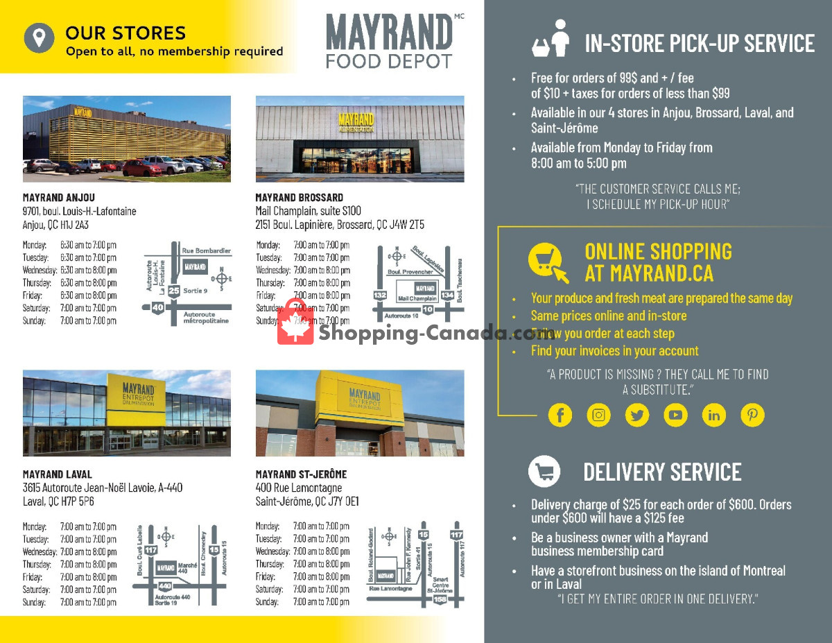 Mayrand flyer from Wednesday February 21, 2024 to Tuesday February 27, 2024 - page 7