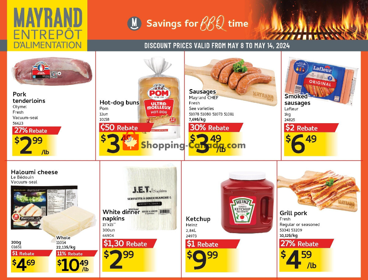 Mayrand flyer from Wednesday May 8, 2024 to Tuesday May 14, 2024 - page 2
