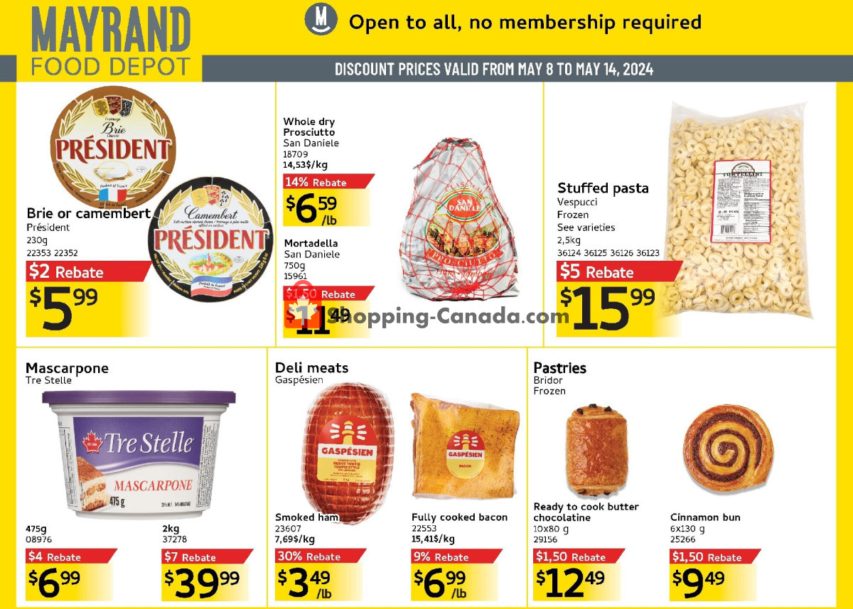 Mayrand flyer from Wednesday May 8, 2024 to Tuesday May 14, 2024 - page 4