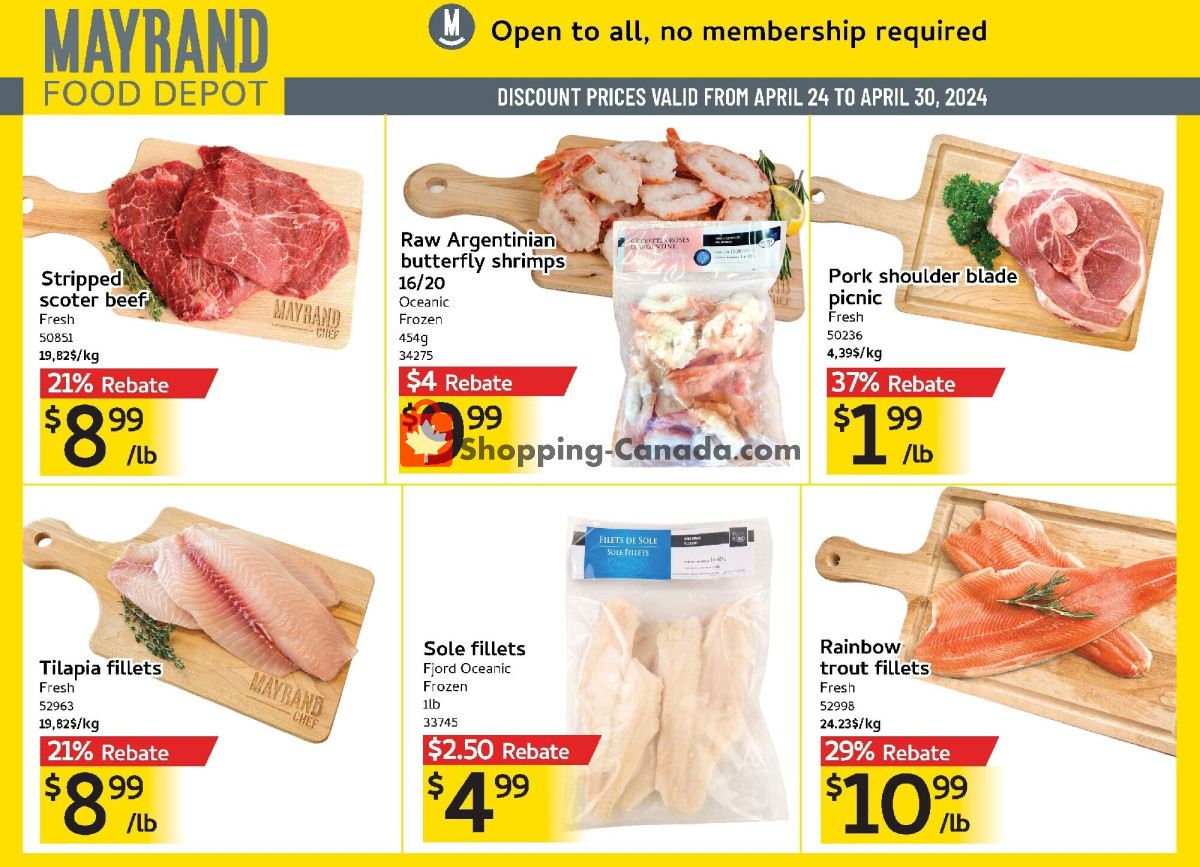 Mayrand flyer from Wednesday April 24, 2024 to Tuesday April 30, 2024 - page 2