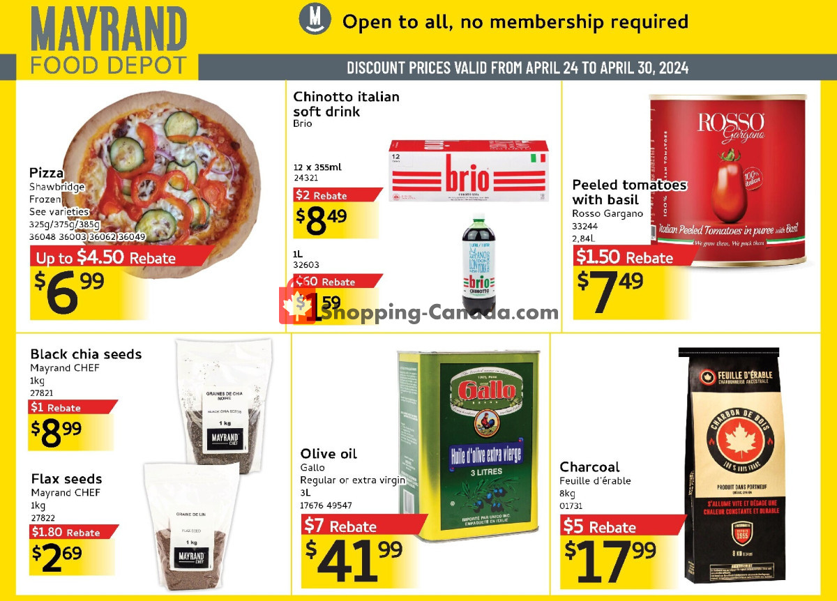Mayrand flyer from Wednesday April 24, 2024 to Tuesday April 30, 2024 - page 4