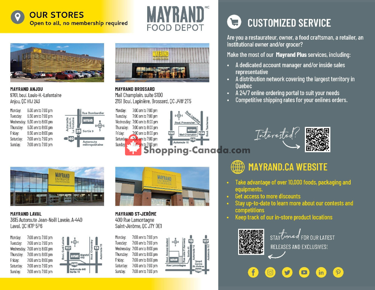 Mayrand flyer from Wednesday April 24, 2024 to Tuesday April 30, 2024 - page 5