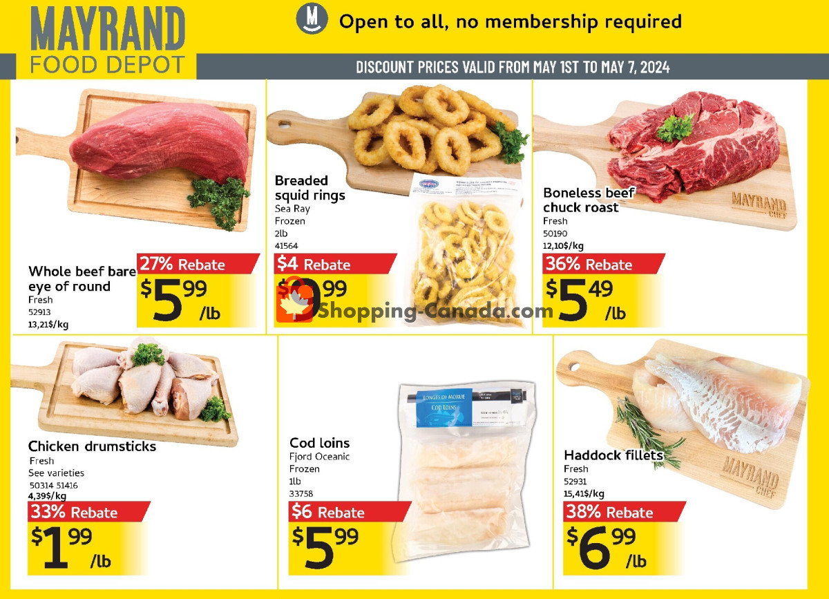 Mayrand flyer from Wednesday May 1, 2024 to Tuesday May 7, 2024 - page 2