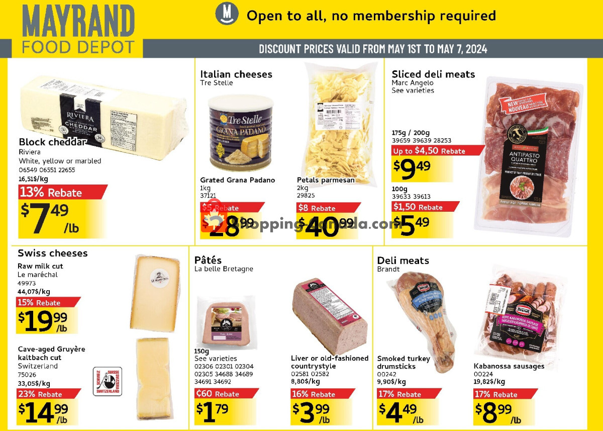 Mayrand flyer from Wednesday May 1, 2024 to Tuesday May 7, 2024 - page 3