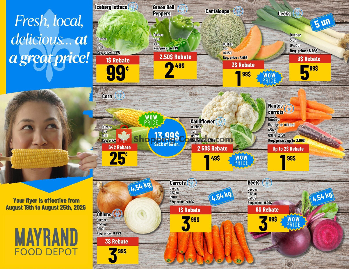 Mayrand flyer from Wednesday August 19, 2026 to Tuesday August 25, 2026 - page 6